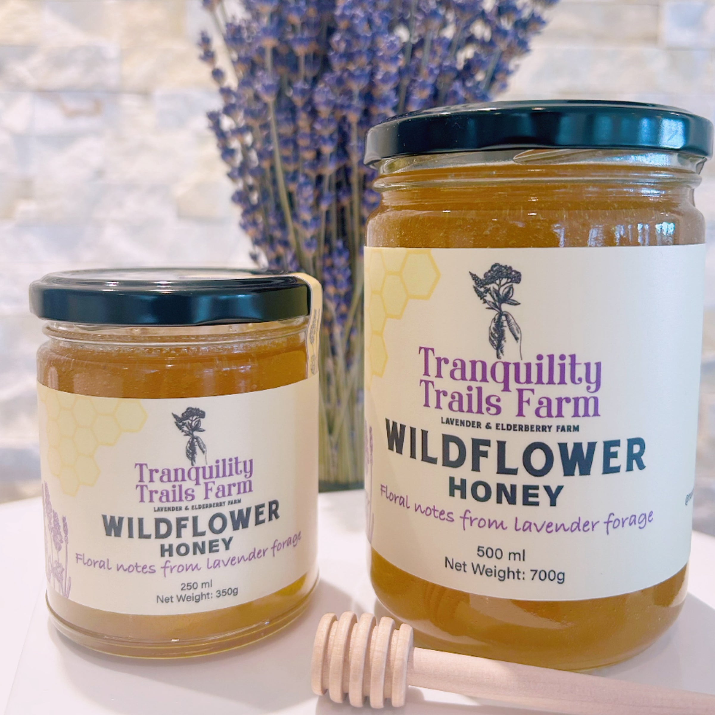 Wildflower Honey with Floral Notes from Lavender Forage